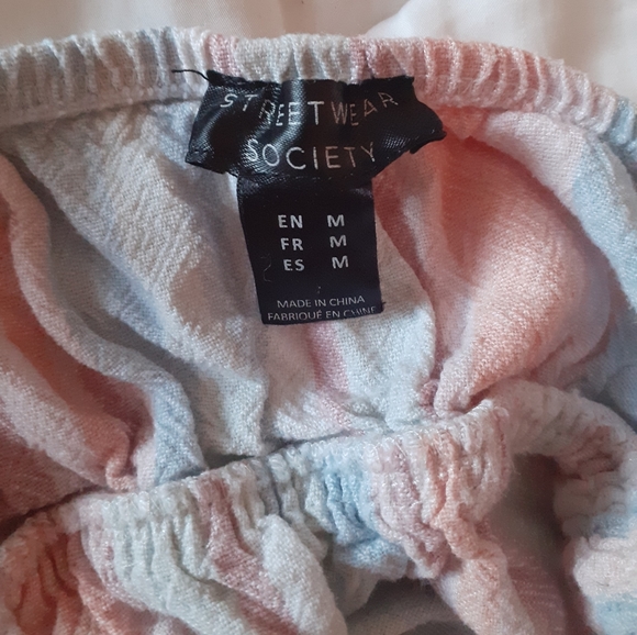 Streetwear society cotton striped dress - Picture 4 of 4